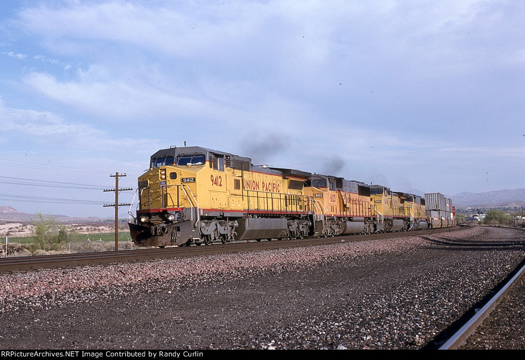 UP 9412 near Barstow